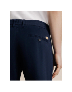 Pantalon chino slim fit palor bleu marine homme - Izac