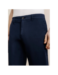 Pantalon chino slim fit palor bleu marine homme - Izac