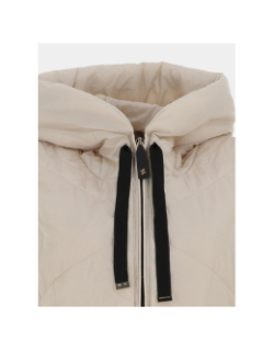 Doudoune sans manche cintrée beige femme - Salsa