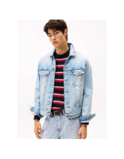 Veste en jean ryan à logo au dos bleu homme - Tommy Jeans