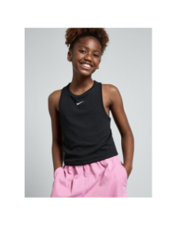 Débardeur côtelé tank dance noir fille - Nike