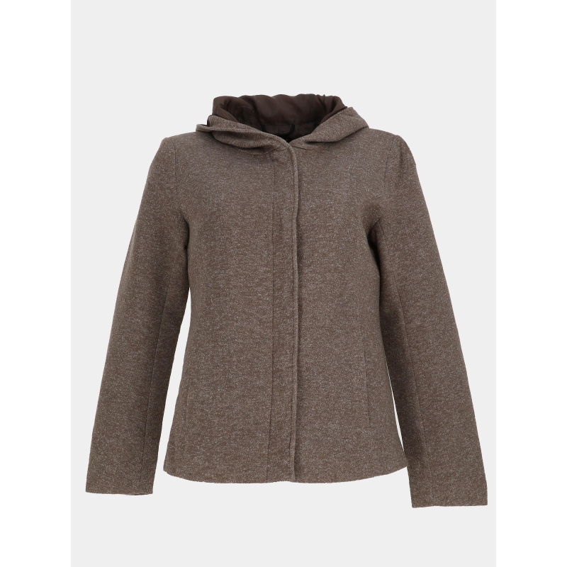 Manteaux à capuche léger sedona marron femme - Only