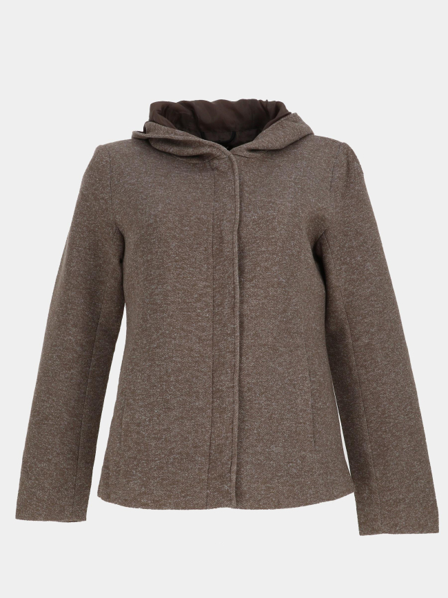 Manteaux à capuche léger sedona marron femme - Only