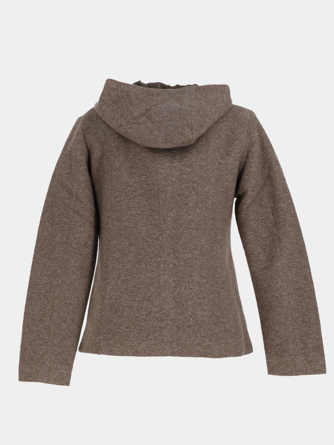 Manteaux à capuche léger sedona marron femme - Only