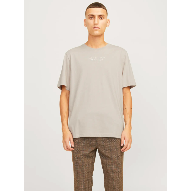 T-shirt bluarchie beige homme - Jack & Jones