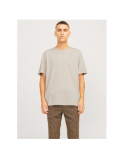 T-shirt bluarchie beige homme - Jack & Jones