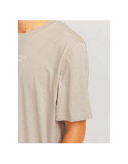 T-shirt bluarchie beige homme - Jack & Jones