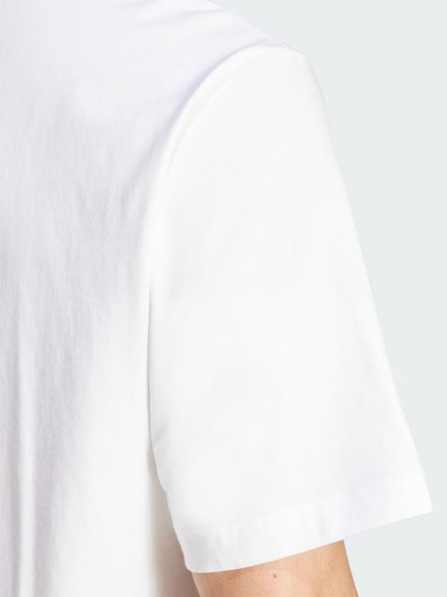 T-shirt à manches courtes m lin sj blanc homme - Adidas