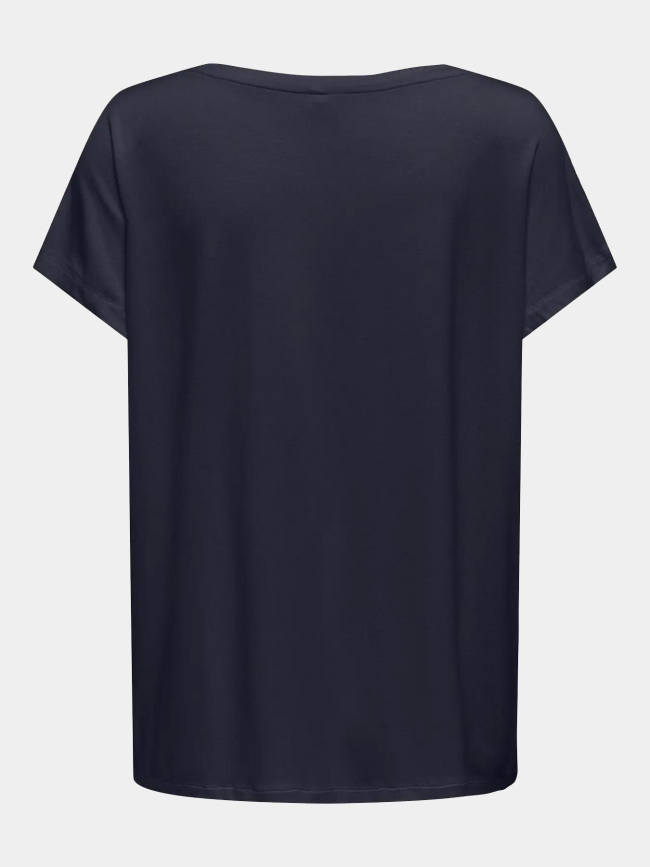 T-shirt stretch onpaub salina bleu marine femme - Only Play