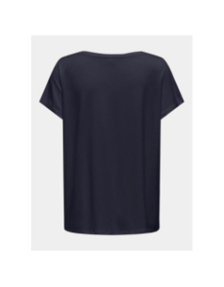 T-shirt stretch onpaub salina bleu marine femme - Only Play