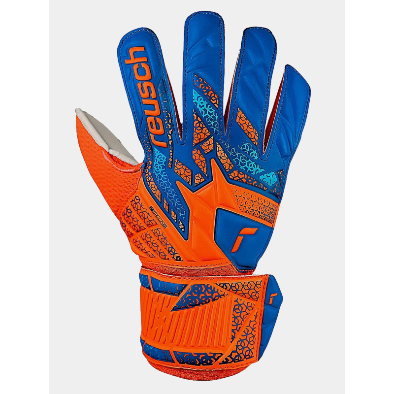 Gants de gardien de but attrakt solid orange enfant - Reusch
