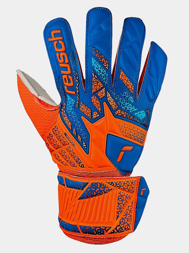 Gants de gardien de but attrakt solid orange enfant - Reusch