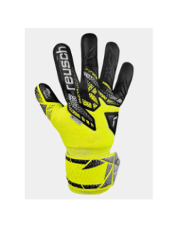 Gants de gardien de but attrakt silver fluo adulte - Reusch