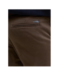 Pantalon slim marco bowie marron homme - Jack & Jones
