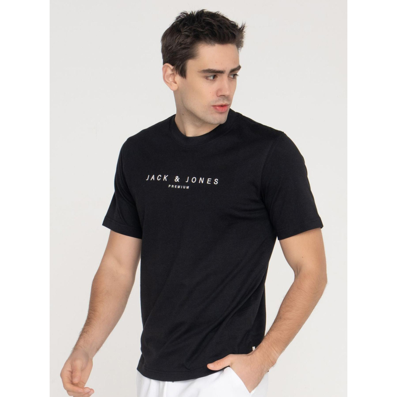 T-shirt jayson noir homme - Jack & Jones