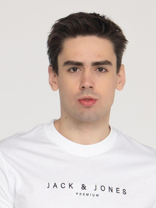 T-shirt jayson blanc homme - Jack & Jones