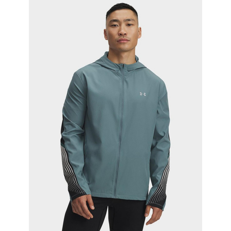 Veste coupe ua velociti storm bleu homme - Under Armour