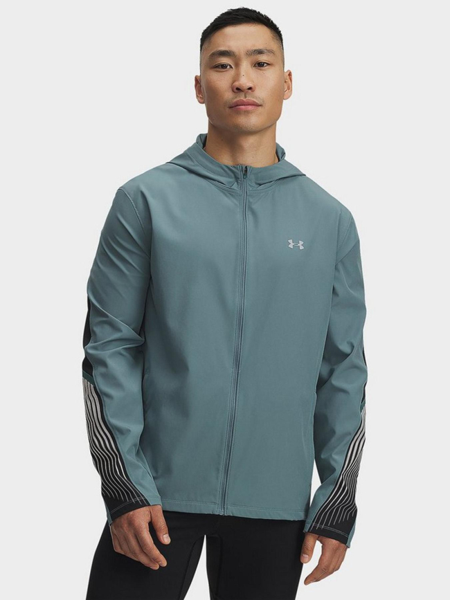 Veste coupe ua velociti storm bleu homme - Under Armour