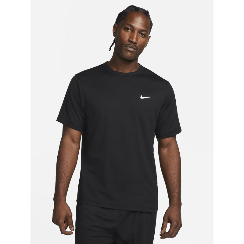 T-shirt à manches courtes anti-uv hyverse noir homme - Nike