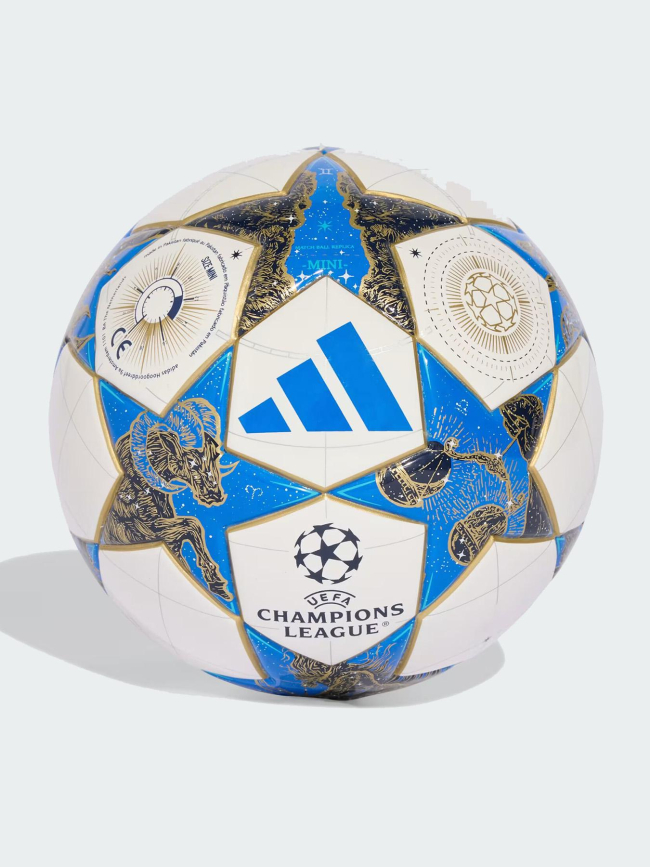 Mini ballon de football de la phase de ligue de l'ucl 25/26 blanc - Adidas
