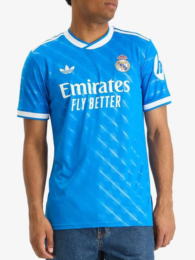 Maillot de football real madrid third 25/26 bleu homme - Adidas