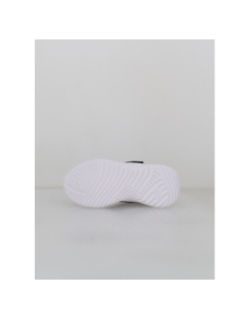 Baskets à scratch bounder noir enfant - Skechers