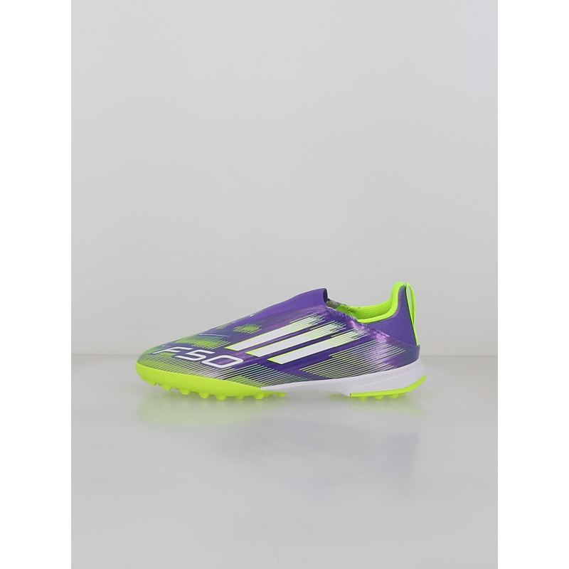 Chaussures de football f50 league tf violet enfant - Adidas