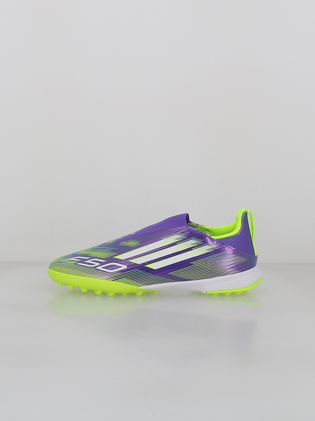 Chaussures de football f50 league tf violet enfant - Adidas