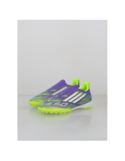 Chaussures de football f50 league tf violet enfant - Adidas