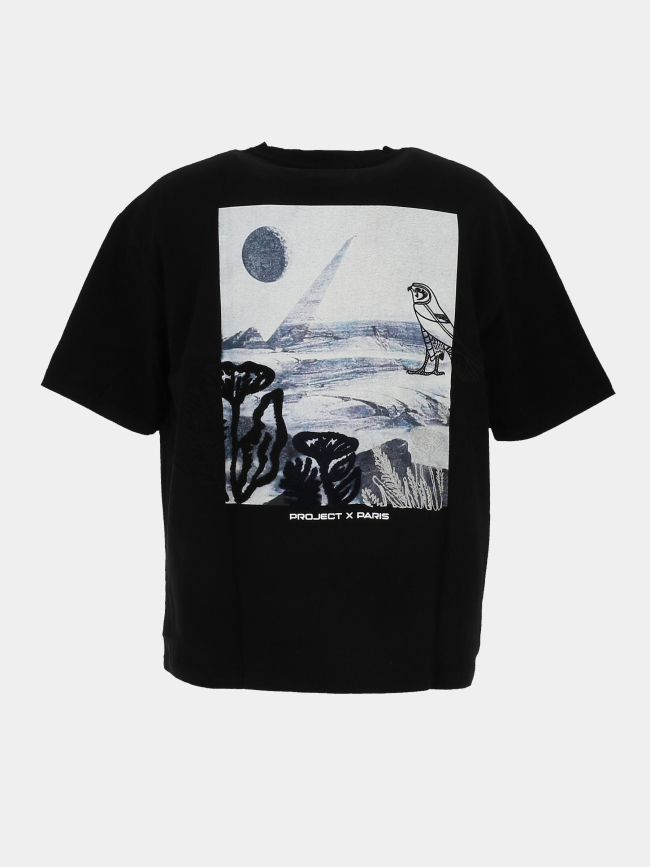 T-shirt logo polaris brodé noir homme - Project X Paris