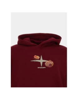 Sweat à capuche wild spirit bordeaux homme - Project X Paris