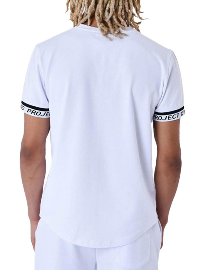 T-shirt à logo signature brodé blanc enfant - Project X Paris