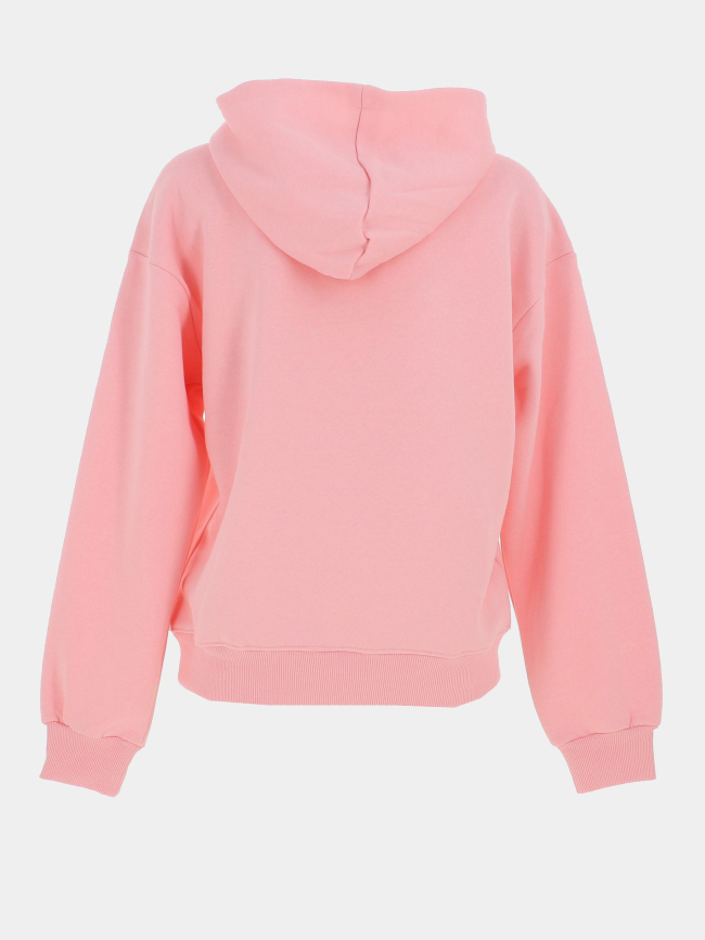 Sweat à capuche oversize logo polaris rose femme - Project X Paris