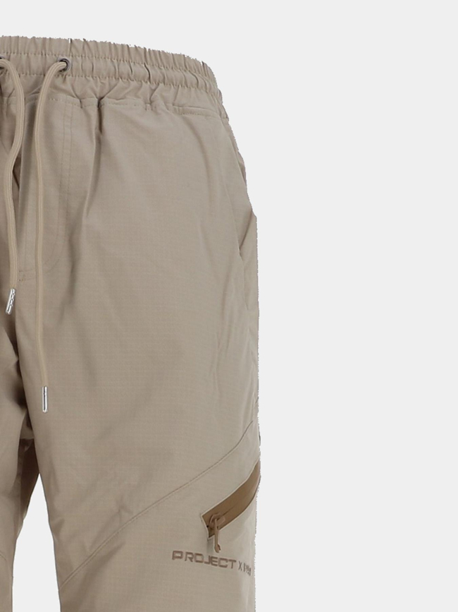 Pantalon jogging tech beige homme - Project X Paris
