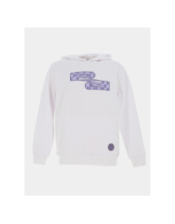 Sweat à capuche logo pxp blanc homme - Project X Paris