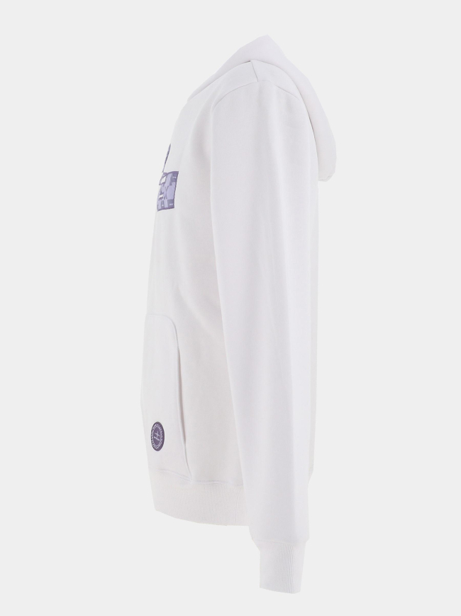 Sweat à capuche logo pxp blanc homme - Project X Paris