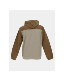 Veste à capuche zippé tech beige homme - Project X Paris