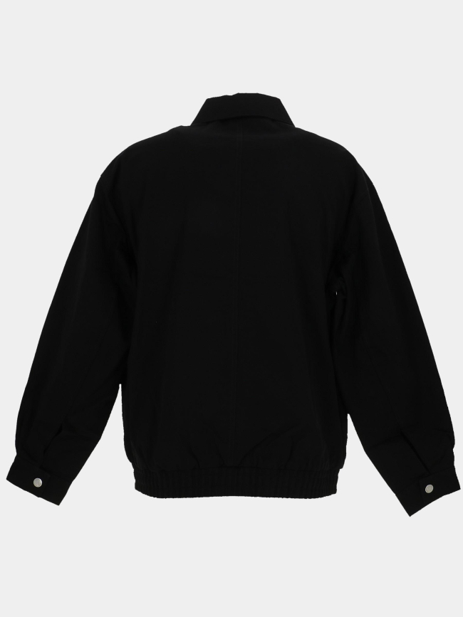 Blouson a-ls cotton fz noir homme - Calvin Klein Jeans
