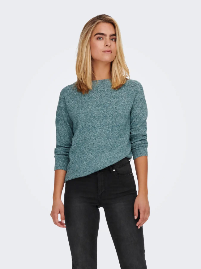 Pull en maille onlrica life vert femme - Only