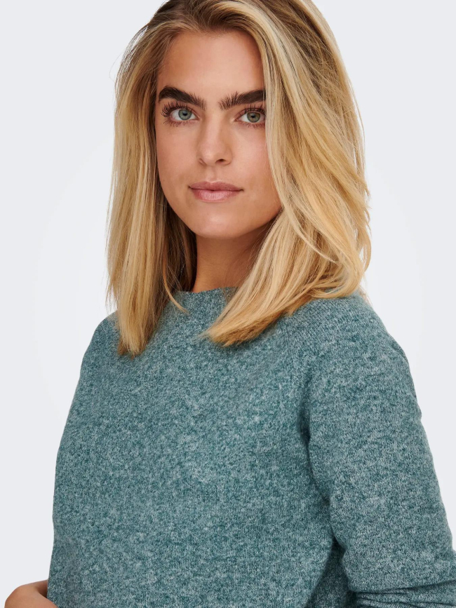 Pull en maille onlrica life vert femme - Only