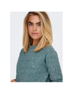 Pull en maille onlrica life vert femme - Only