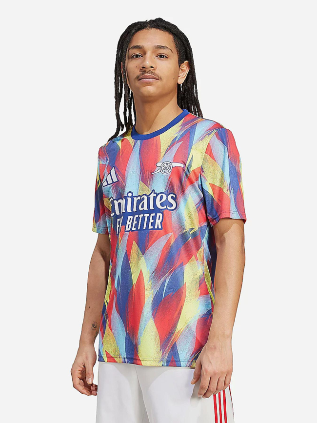 Maillot de football pré-match arsenal 25/26 multicolore homme - Adidas