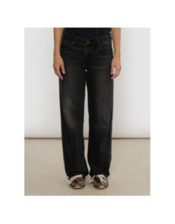 Jean low loose noir femme - Only