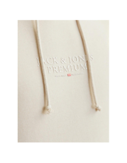 Sweat à capuche bluarchie beige homme - Jack & Jones