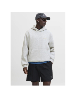 Sweat à capuche fusion scuba gris chiné homme - Jack & Jones