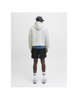 Sweat à capuche fusion scuba gris chiné homme - Jack & Jones