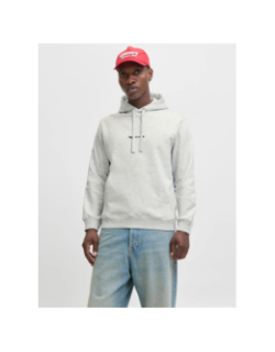 Sweat à capuche jornorrebro gris chiné homme - Jack & Jones