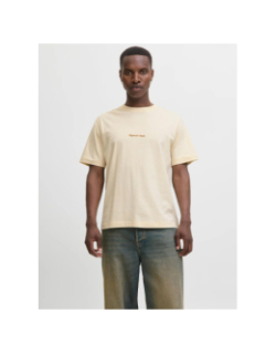 T-shirt jornorrebro blanc crème homme - Jack & Jones