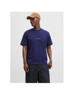 T-shirt jornorrebro bleu marine homme - Jack & Jones
