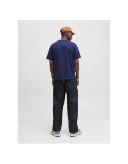T-shirt jornorrebro bleu marine homme - Jack & Jones